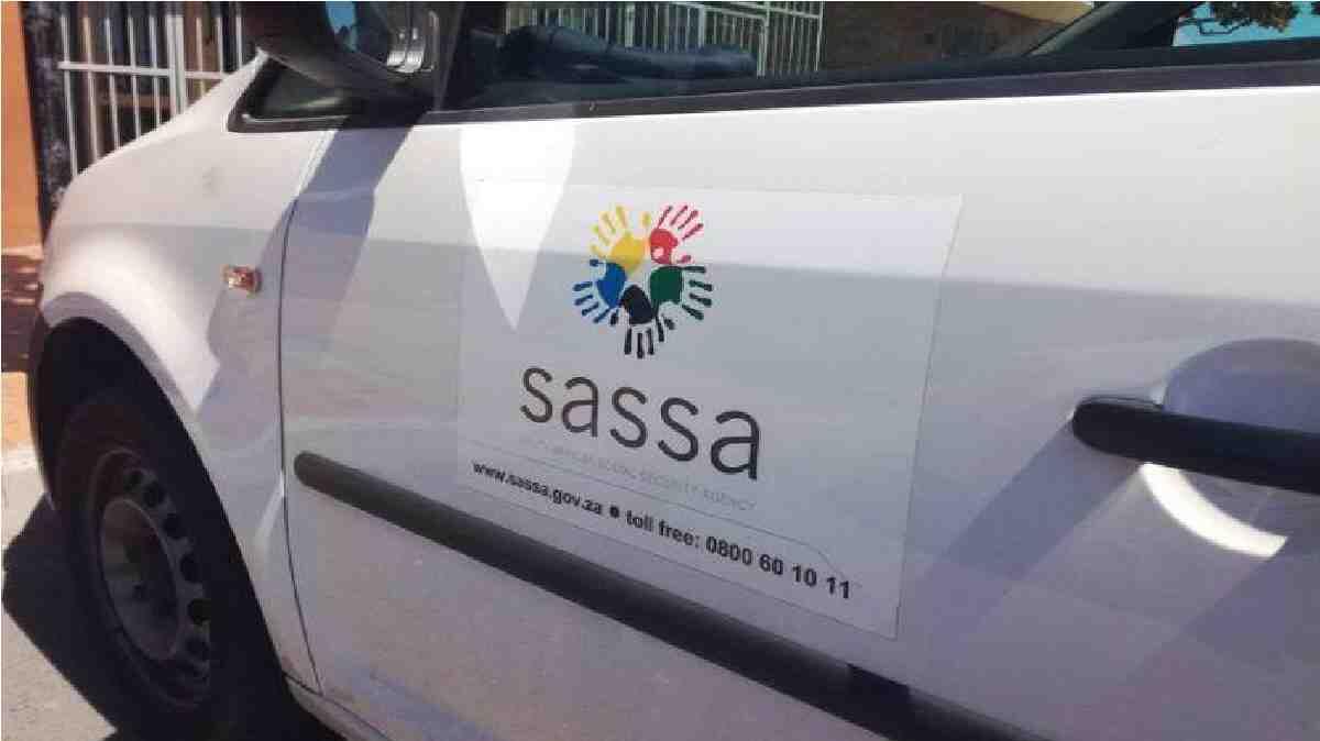 vehicle outside sassa office