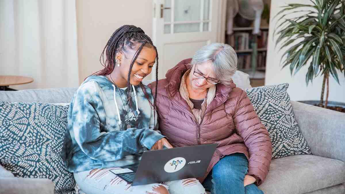 parent helping learner study for exams