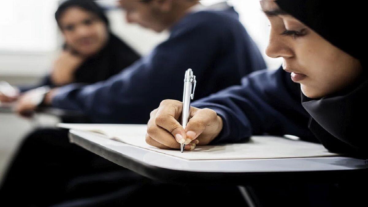 matric learner writing exams