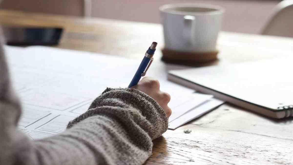 matric learner doing revision
