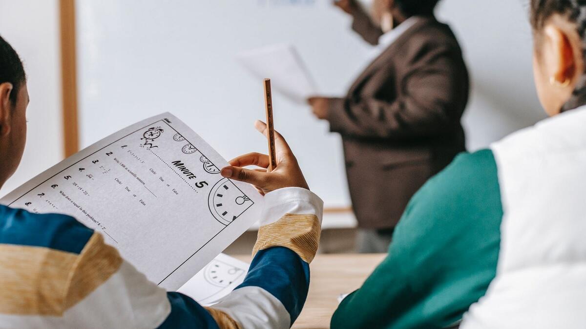 teachers and learners in class 