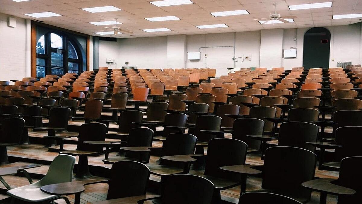 university lecture hall 