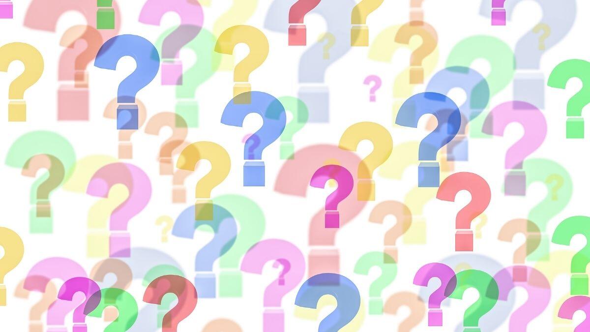 question marks