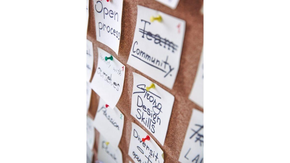sticky notes