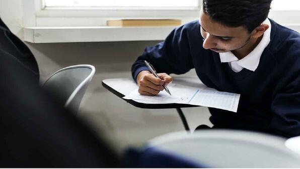 pupils writing