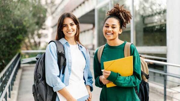 Students at college