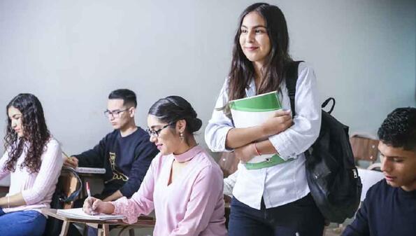Students in Classroom