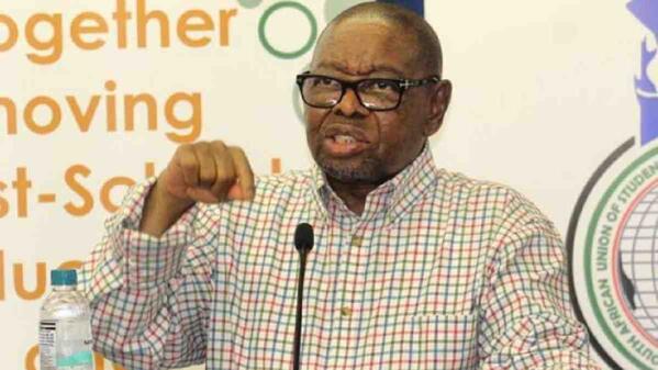 Higher Education Minister, Blade Nzimande.