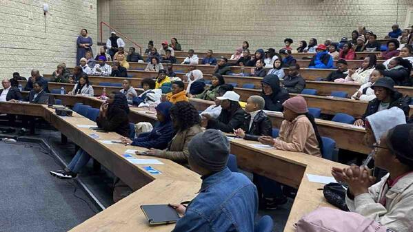 Students at Stellenbosch University.