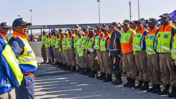 The South African traffic police
