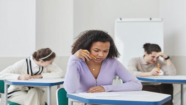Learners in classroom