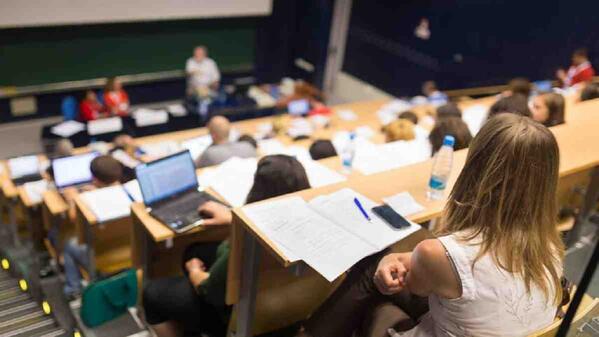 College lecture hall