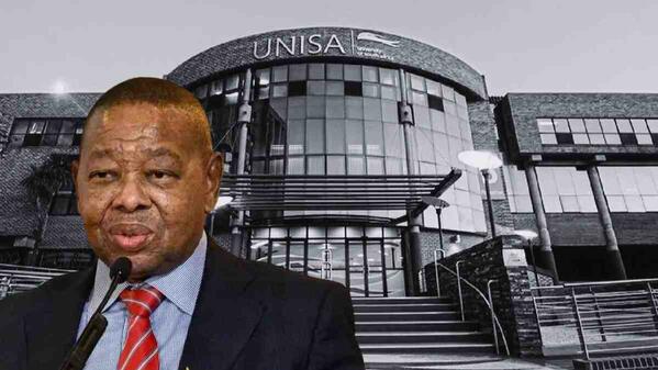 Unisa and Blade Nzimande 
