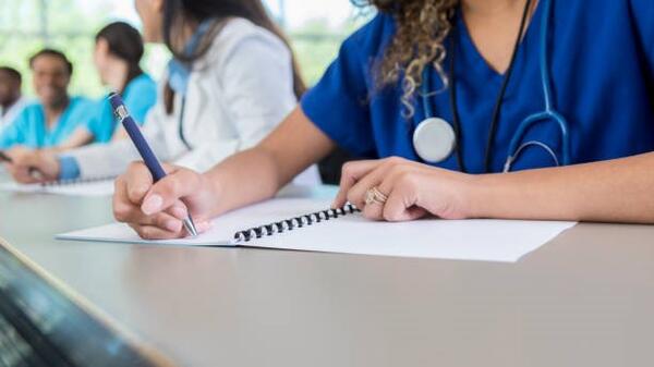 Person applying to study nursing