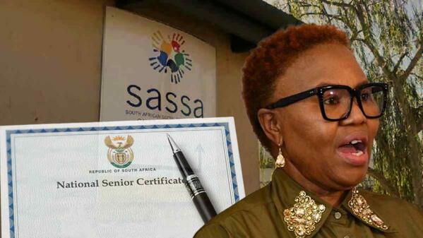 Minister talking about matric exams 