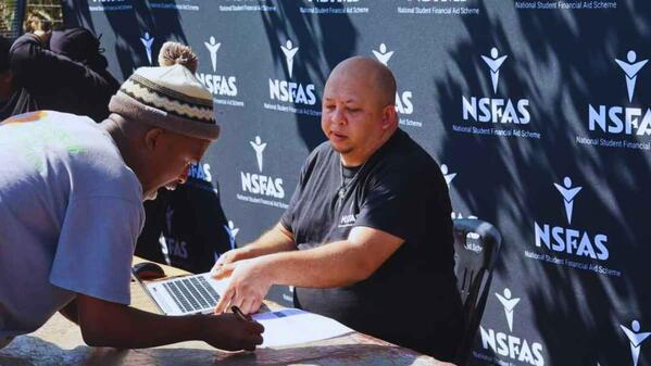 Students applying for NSFAS