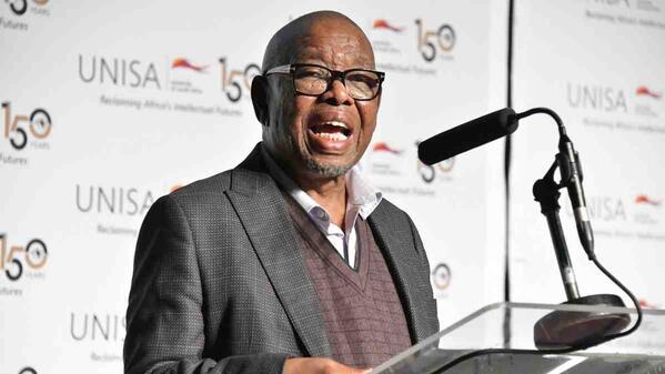 blade nzimande at unisa conference