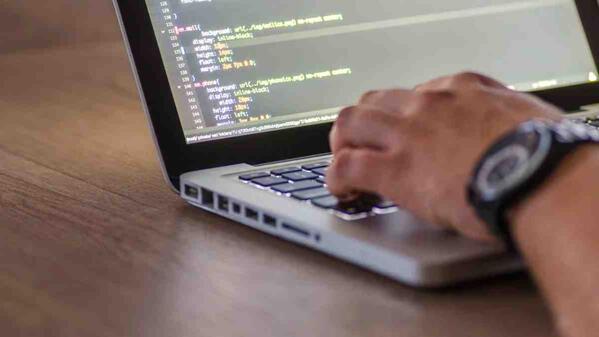 person doing Coding Bootcamp