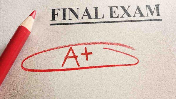 exam of someone who did a past paper
