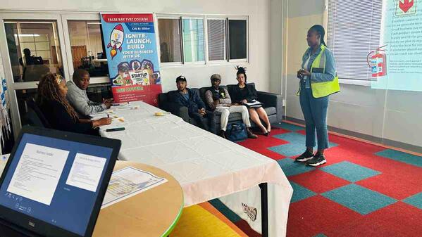 False Bay TVET College's Centre for Entrepreneurship Rapid Incubator