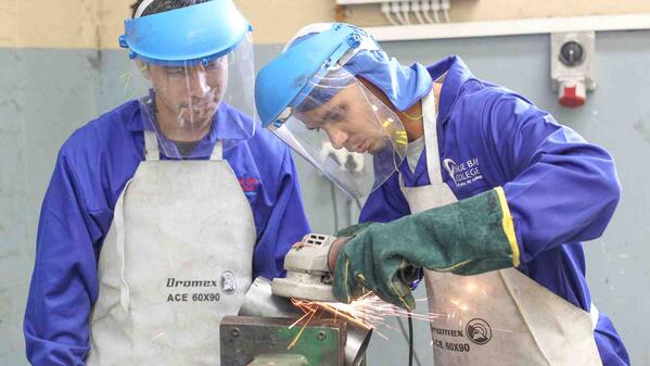 Occupational Certificate students at false bay college