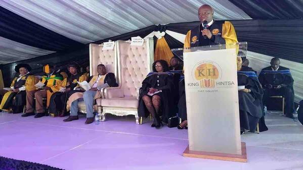 king hintsa tvet college graduation