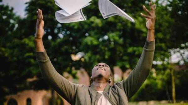 person with matric results
