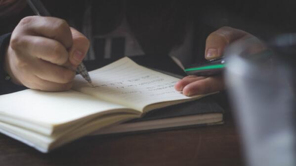 studying