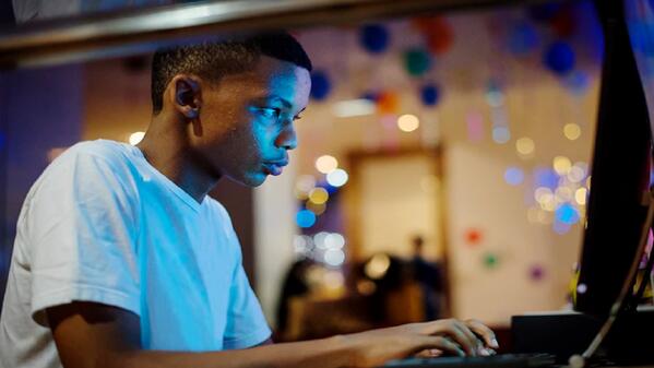 person at uct online school