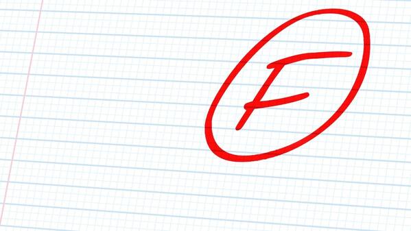 f on a paper