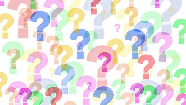 question marks